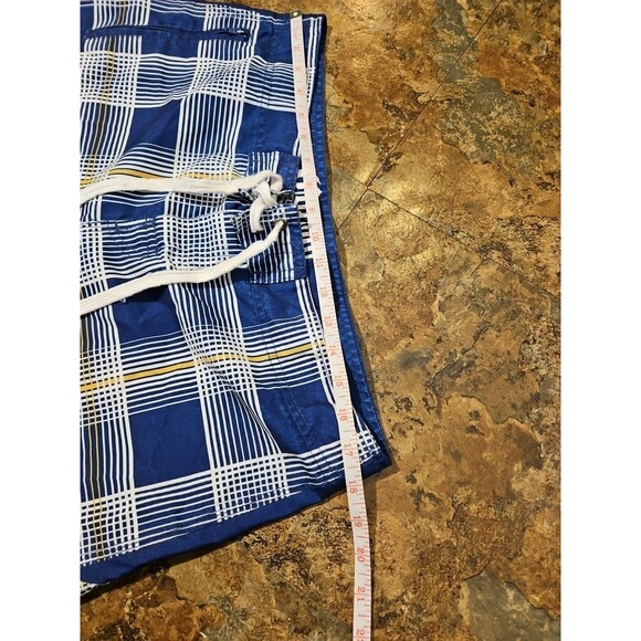 Corona Extra‎ Board Shorts Men 36 XL Blue White Yellow Swim Trunks Activewear - Picture 7 of 10
